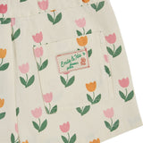 Short Poches Fleurs Tulipe - Tulipe