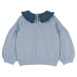 Sweat col volante - Lac