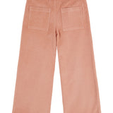 Pantalon velours poche fleur - Sakura