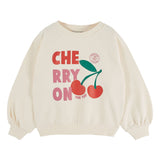Sweat typo graphique - Ecru