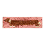 Barrette perles dog - Chien