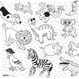 Pocket colorings + 1 display Animals