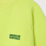 Izubird sweatshirt - Citron fluo