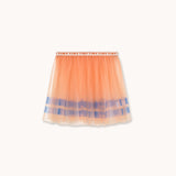 Stripes Tutu Skirt - Peach
