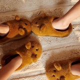 Aviaja Bear Slippers - Golden caramel