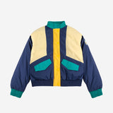 Smiling Color Block Jacket