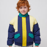 Smiling Color Block Jacket