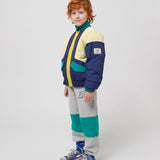 Smiling Color Block Jacket