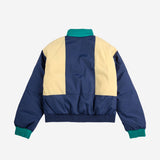 Smiling Color Block Jacket
