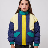 Smiling Color Block Jacket