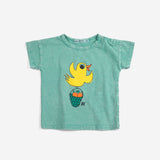 Flying Oranges T-shirt - Green