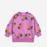 Tangerine all over sweatshirt - Fuchsia