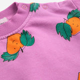 Tangerine all over sweatshirt - Fuchsia