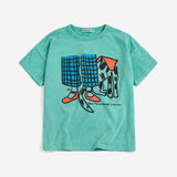 Dog Friendship T-shirt - Green