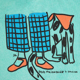 Dog Friendship T-shirt - Green