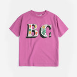 Spring Letters T-shirt - Purple