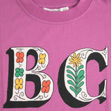 Spring Letters T-shirt - Purple