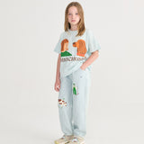 Friends In A Pickle T-shirt - Light Blue