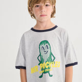 Mr Pickles T-shirt - Heather Grey