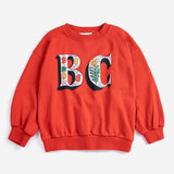 Spring Letters sweartshirt - Red