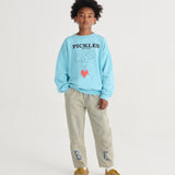 Bunch Of Vegetables sweatshirt - Light Blue