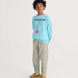Bunch Of Vegetables sweatshirt - Light Blue