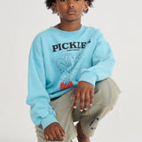 Bunch Of Vegetables sweatshirt - Light Blue
