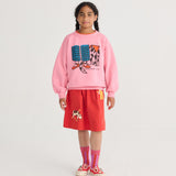 Dog Friendship sweatshirt - Pink