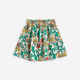Color Herbalist all over woven skirt - Offwhite