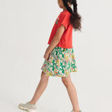 Color Herbalist all over woven skirt - Offwhite