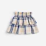 Fun Tartan woven skirt - Offwhite