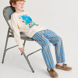 New Hairline woven pants - Navy Blue