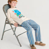 New Hairline woven pants - Navy Blue