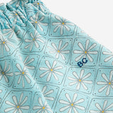 Daisy Mosaic all over woven culotte pants - Light Blue
