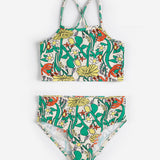 Color Herbalist all over bikini - Offwhite