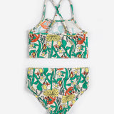 Color Herbalist all over bikini - Offwhite