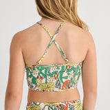 Color Herbalist all over bikini - Offwhite