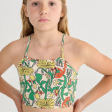 Color Herbalist all over bikini - Offwhite