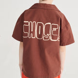 Bobo Choses Thin woven shirt - Brown