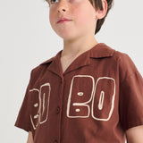 Bobo Choses Thin woven shirt - Brown