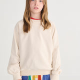 Bobo Choses By Hand raglan sweatshirt - Offwhite