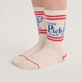 Pickles The Dog long socks - Offwhite