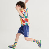 Bobo Choses Color all over long socks - Multicolor