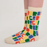 Bobo Choses Color all over long socks - Multicolor