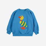 Striped Duck sweatshirt Blue