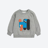 Doggy Mate Sweatshirt - Light Heather Grey