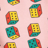 Dices All Over Leggings Baby - Pink