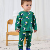 La Oca all over leggings - Green