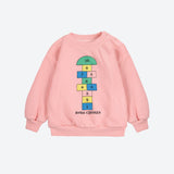 Hopscotch Sweatshirt - Pink