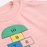 Hopscotch Sweatshirt - Pink